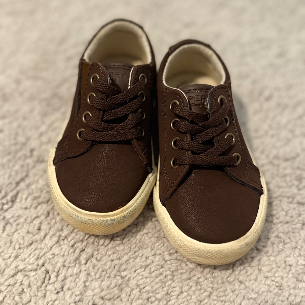 Brown Toddler Sperry’s